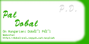 pal dobal business card